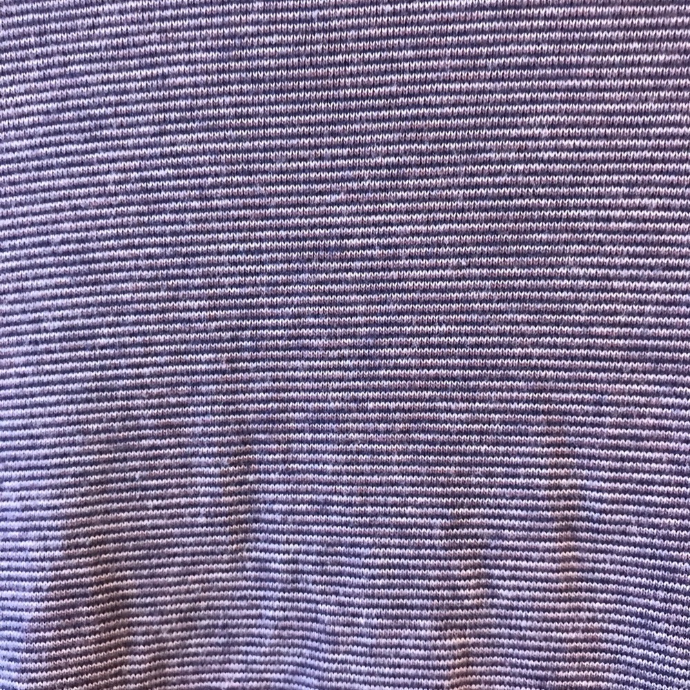 Purple stripe boy tee 2X